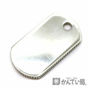 TIFFANY Co Dog Pendant Sterling Silver Marking Accessory Kantei kyoku Akanebe